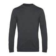 B and C Heren frans terry sweatshirt met inzet