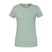 Fruit of the Loom Dames iconic 195 premium ringspun katoenen t-shirt