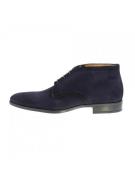 Giorgio 38205 halfhoge suede donker blauwe veterschoen