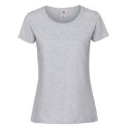 Fruit of the Loom Dames iconic 195 premium heather t-shirt