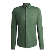 Hugo Boss Overhemd mysoft open green