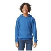 Gildan Kinder/kids softstyle plain fleece midweight hoodie