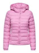 Only onltahoe hood jacket otw noos 15156569 pink