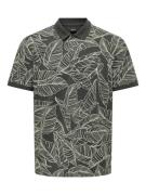 Only & Sons Onsvail reg ss aop polo cs dessin