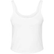 Bella + Canvas Dames micro-rib spaghetti strap tanktop