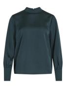 Vila 14084580 viellette highneck l/s shirt