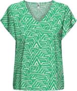 Jacqueline de Yong Jdystarr life 24 v-neck shirt wvn dessin