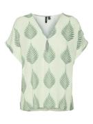 Vero Moda Vmtula olga ss wide top wvn ga dessin