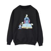 Disney Dames lilo & stitch boek lezen sweatshirt