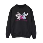 Disney Dames lilo and stitch ohana hart met engel sweatshirt