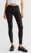 C.O.J. Denim Coj skinny sophia black coated