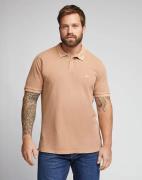 Lee Nat dye polo rust orange