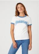 Wrangler T-shirt worn white