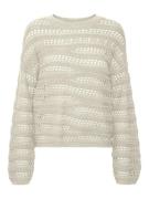 Vero Moda Vmlilja ls o-neck pullover ga ecru