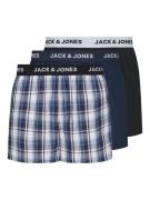 Jack & Jones Heren plus size wijde boxershorts geweven jacsaigon 3-pac...