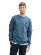 Tom Tailor Structured crew-neck sweater