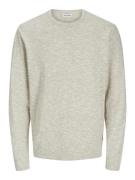 Jack & Jones Jjesummer knit crew neck sn zand dessin