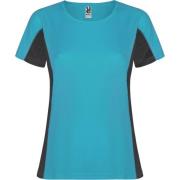 Roly Dames shanghai sport t-shirt met korte mouwen