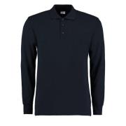 Kustom Kit Heren klassiek poloshirt met lange mouwen