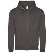 Awdis Unisex organic zip hoodie voor volwassenen