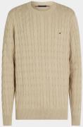 Tommy Hilfiger Pullover classic cotton cable crew neck mw0mw33132/rbt