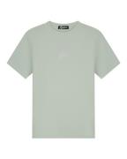 Malelions men striped signature t-shirt mm1-ss25-07 287 pale