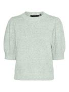 Vero Moda vmdoffy 2/4 o-neck pullover ga noos 10278313 milky green