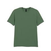 Gildan Unisex softstyle effen katoenen t-shirt voor volwassenen