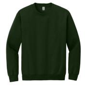 Gildan Unisex adult sweatshirt met zware mouwenhals