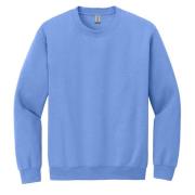 Gildan Unisex adult sweatshirt met zware mouwenhals