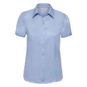 Russell Athletic Shirt met korte mouwen in visgraatmotief voor dames
