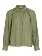 Vila vinabia l/s shirt/2 14093576 sage