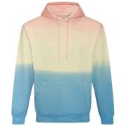 Awdis Uniseks tie dye hoodie voor volwassenen