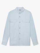 Law of the sea ghout two tone structured shirt 10050 405 vetiver