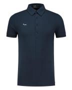 Morse code Alpha 1 jersey polo met korte mouwen