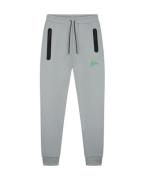 Malelions Sport counter trackpants grey/green ms1-ss25-25-147