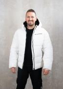 Black Bananas Block freeze puffer jacket