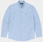 Butcher of Blue Casual hemd lange mouw aidan chambray shirt m2514035/8...