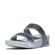 FitFlop Lulu multi-tonal glitter slides