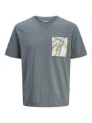 Jack & Jones Jorsplit aop pocket tee ss crew nec