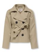 Only Kogchloe short trenchcoat double b. licht