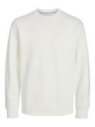 Jack & Jones jprcclogan sweat crew neck 12262789 cloud dancer