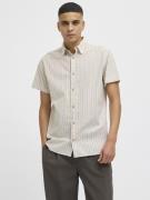 Jack & Jones Jjjoshua oxford stripe shirt s/s