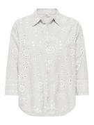 Jacqueline de Yong Jdyemma 3/4 embroidery shirt wvn ex