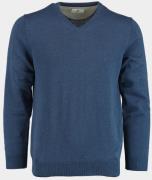 Bos Bright Blue Pullover cotton regular fit denim 518100cct-13/675