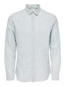 Only & Sons Onscaiden life ls solid linen shirt