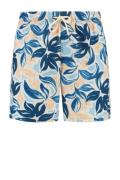 Shiwi men mike swim shorts 7 inch floral leafs 1525107261 6213 blue sk...