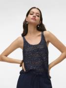 Vero Moda Vmleilani stribe sl u-neck top