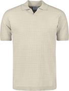 No Excess Pullover short sleeve polo v solid cement