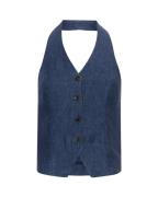 Garage Moss copenhagen 19056 mschnaira claritta halterneck waistcoat